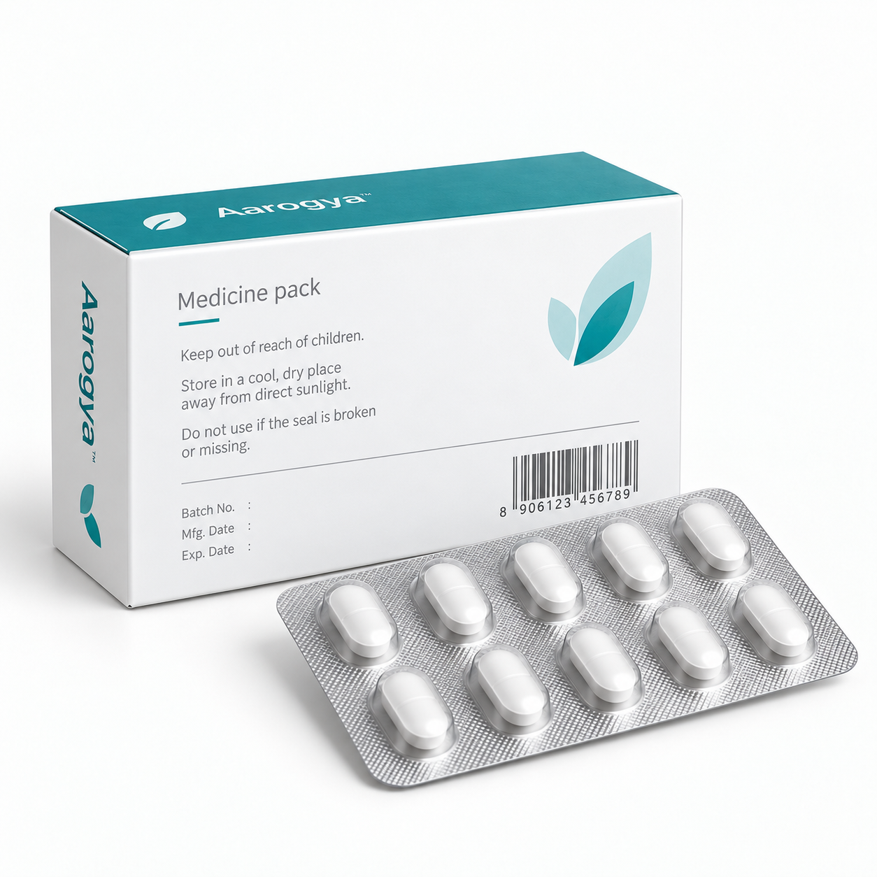 Medicine pack — demo — back